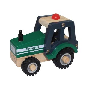 Arbeitsfahrzeuge aus Holz