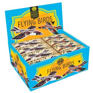 Fliegende Vögel/Styropor (45 Stück)